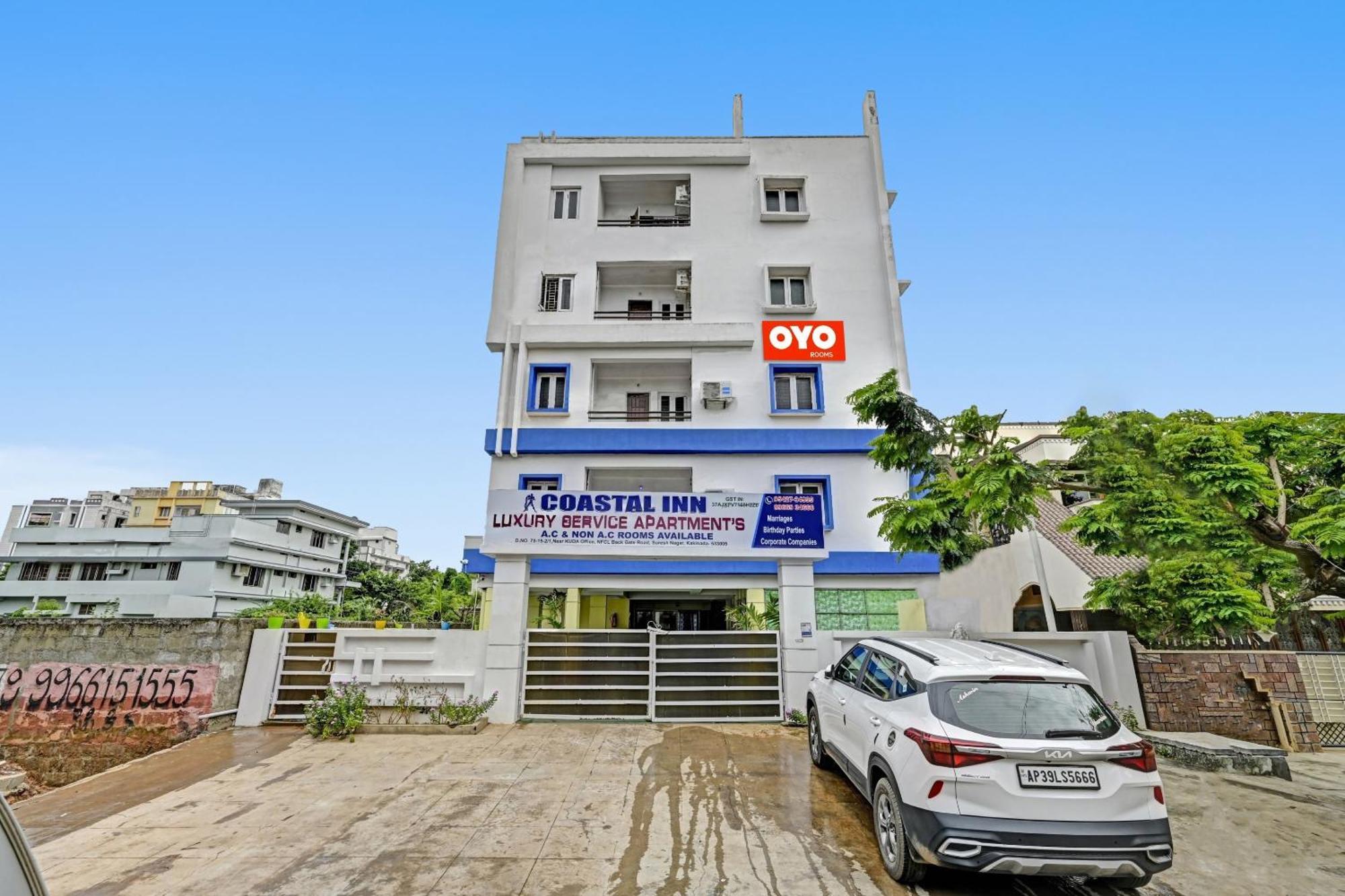 Hotel O Coastal Inn Luxury Service Apartments Kākināda Екстериор снимка